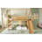 Full Size Loft Bed With Bookshelf Playful Design For Kids House-Shaped Structure With Slide High-Quality Safety Rails-649150739