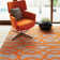 Bontang Hand Tufted Wool Orange Rug