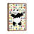 Panda with Guns Bright Dots - Painting Print on Canvas-46559222-46559221