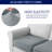 Box Cushion Loveseat Slipcover-50350261