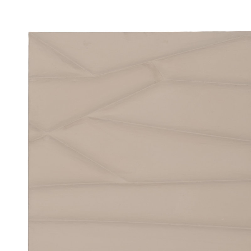 Sagebrook Home Set of 3 24X63 Chinati Dimensional Plaster Art.