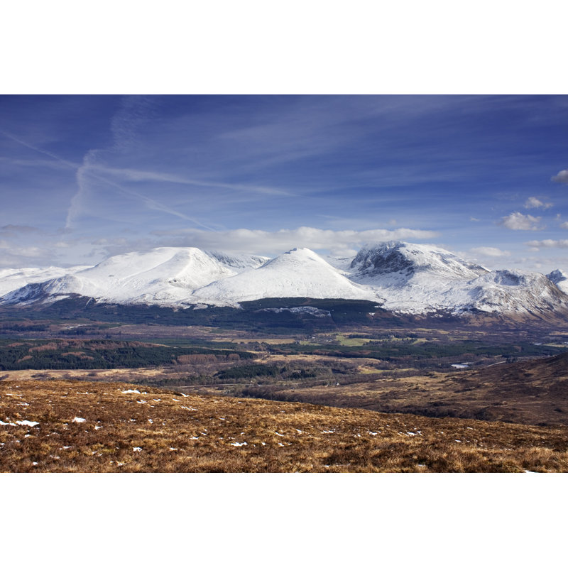 Cusack Nevis Mountain Range by Steve_Elsworth - Wrapped Canvas Print, 30cm H x 46cm W x 3.8cm D
