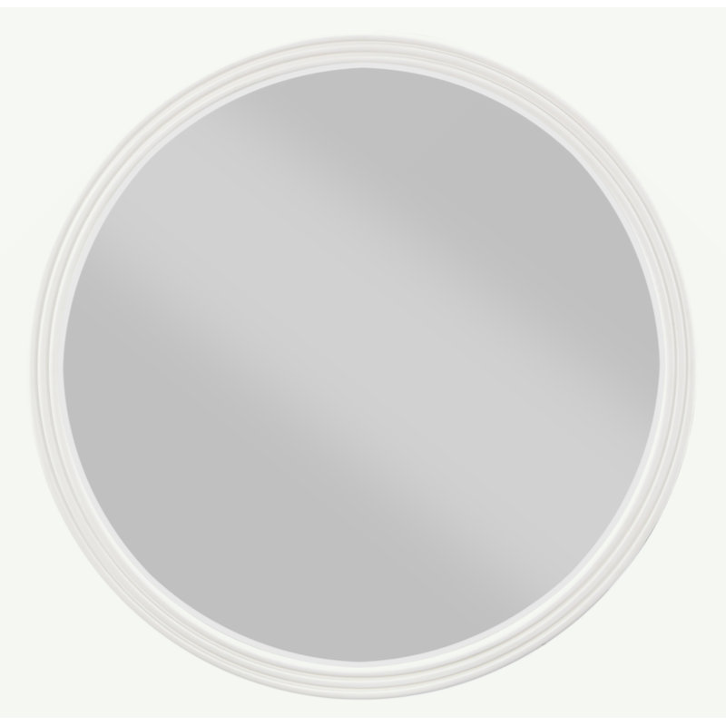 Miroir rond gris Carena