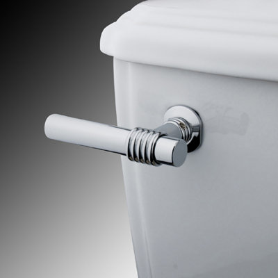 Levier de réservoir de toilette à fixation frontale en laiton Kingston Kingston