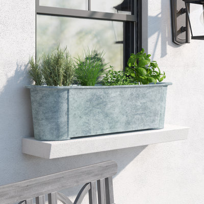 Hallwood Handcrafted Outdoor Window Box Planter