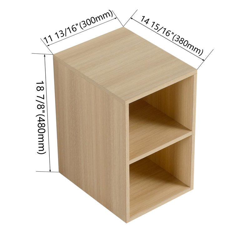 Petites tablettes de rangement murales 12 po, rangement pour salle de bain, contreplaqué