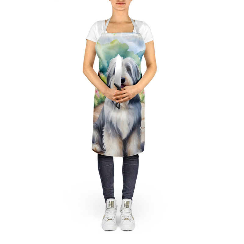 Tablier de jardin Bearied Collie Spring