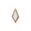 Diamond Rustic Accent Mirror
