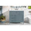 Meuble-lavabo bleu-gris 36 po avec lavabo-1275680936