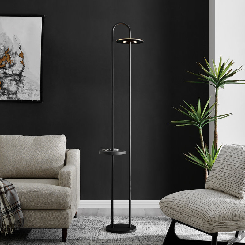 Wonda Floor Lamp, Black