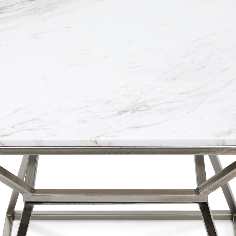 Table d'appoint Audrey Decor, Argent