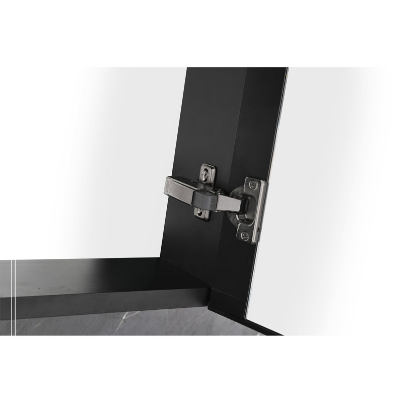 LED Mirror Medicine Cabinet With Lights, Dimmer, Defogger, Clock, Temp Display