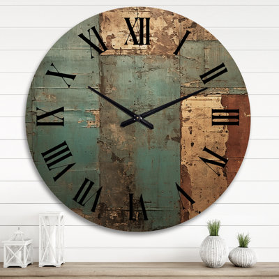 Très grande horloge murale Kintsugi