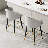 Upholstered Counter Stool With Metal Frame（Bar Stool Set Of 2）-993790818