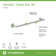 Identity 18" Wall Mounted Towel Bar with Installation Hardware
