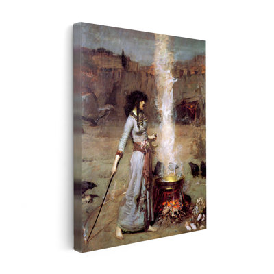 John William Waterhouse - The Magic Circle