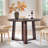 47" Round Dining Table For 6 With Triangular Structure Pedestal Stable Base, Circle Kitchen Tables For Dining Room, Kitchen-1903093435