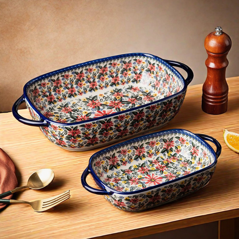 ATC HOLDINGS Rectangle Ceramic Baker Bakeware | Wayfair