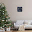 Art mural en toile «Noel Holiday Wreath» par Victoria Barnes-891125300-891125302