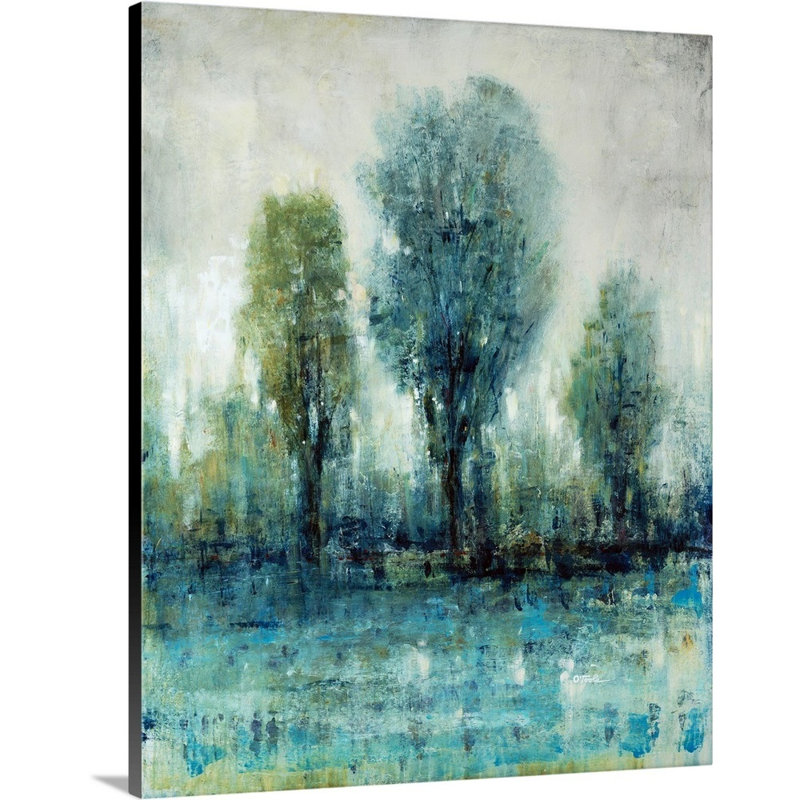 « arbor », peinture sur toile, Toile tendue, H 14 po x l 11 po x p 1,25 po