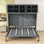 Lit escamotable multifonctionnel avec lattes et tablettes Arrabella-597979780-597979783