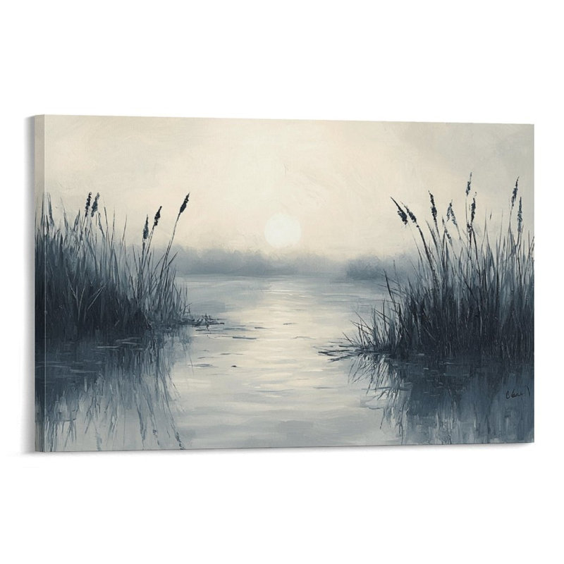Art mural encadré 20 "x 30" avec cadre en bois, prêt à être accroché, 20 po x 30 po