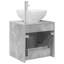 Single Bathroom Vanity with Ceramic Basin-1679622815