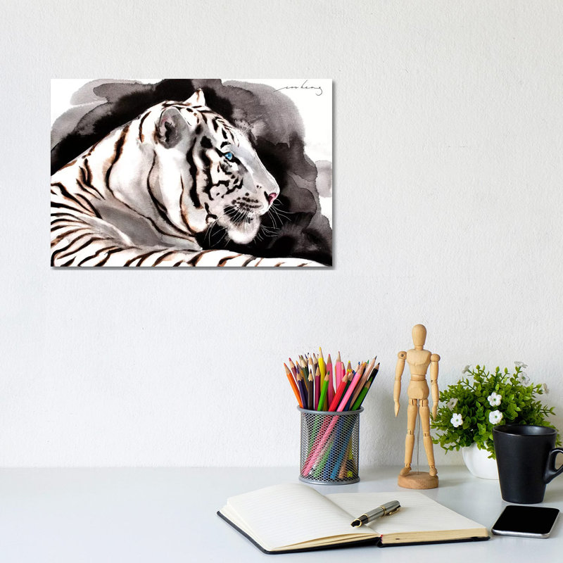 Tiger IV 1 Piece Wrapped Canvas Painting, 20.32 cm H x 30.48 cm W