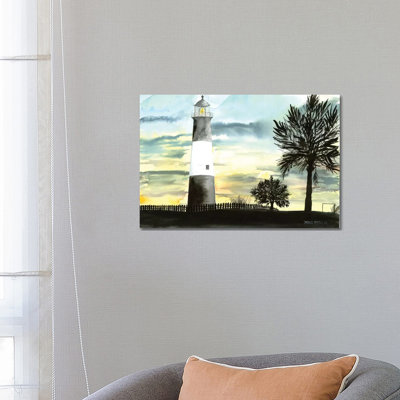 Tybee Island Lighthouse - Wrapped Canvas Painting