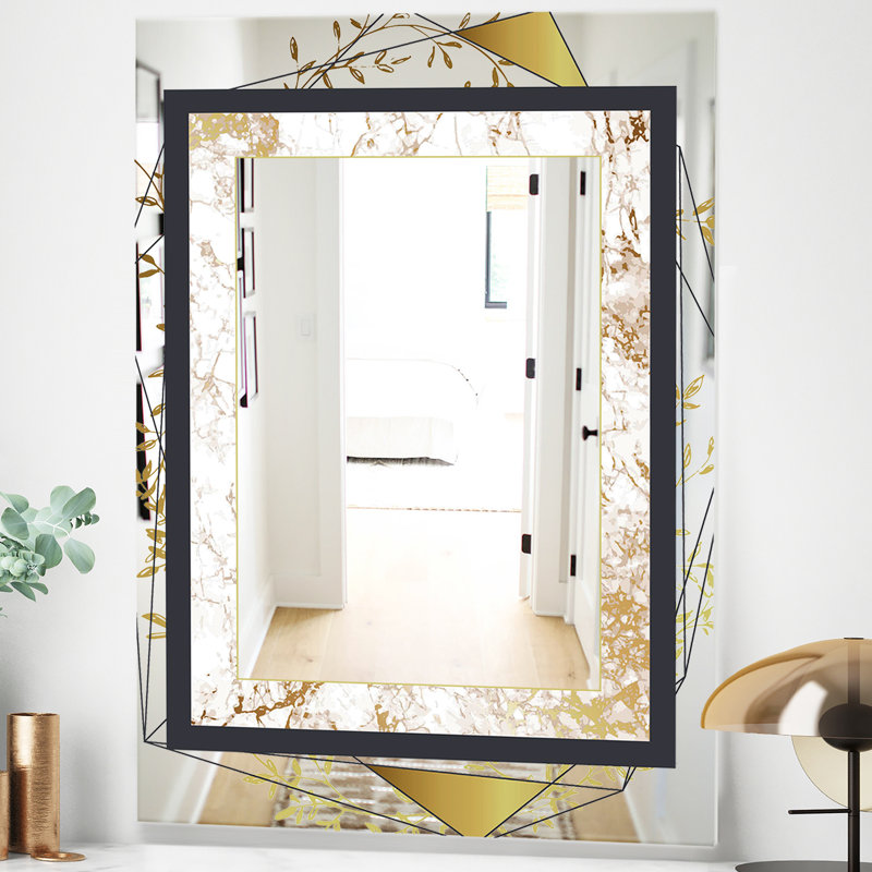 Miroir de salle de bain Botanical, H 39,4 po x l 29,5 po