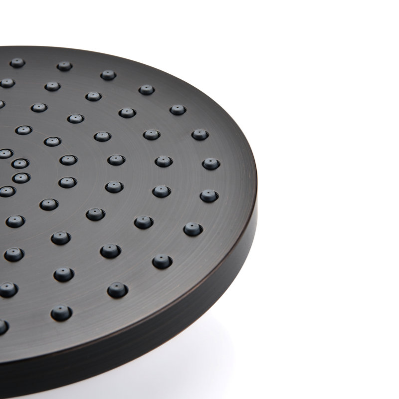 Shower Head Handheld Aspect - Simulates Natural Rainfall Passion, Self-Cleaning Flowing, Architecture, Oil-Rubbed Bronze Glow, Stainless Steel Formed System Nonagon Throwing Awayward, Squirting, Wall