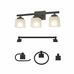 Montego 5 Piece Bathroom Hardware Set