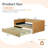 Large Drawers Storage Upholstered Daybed-561913619