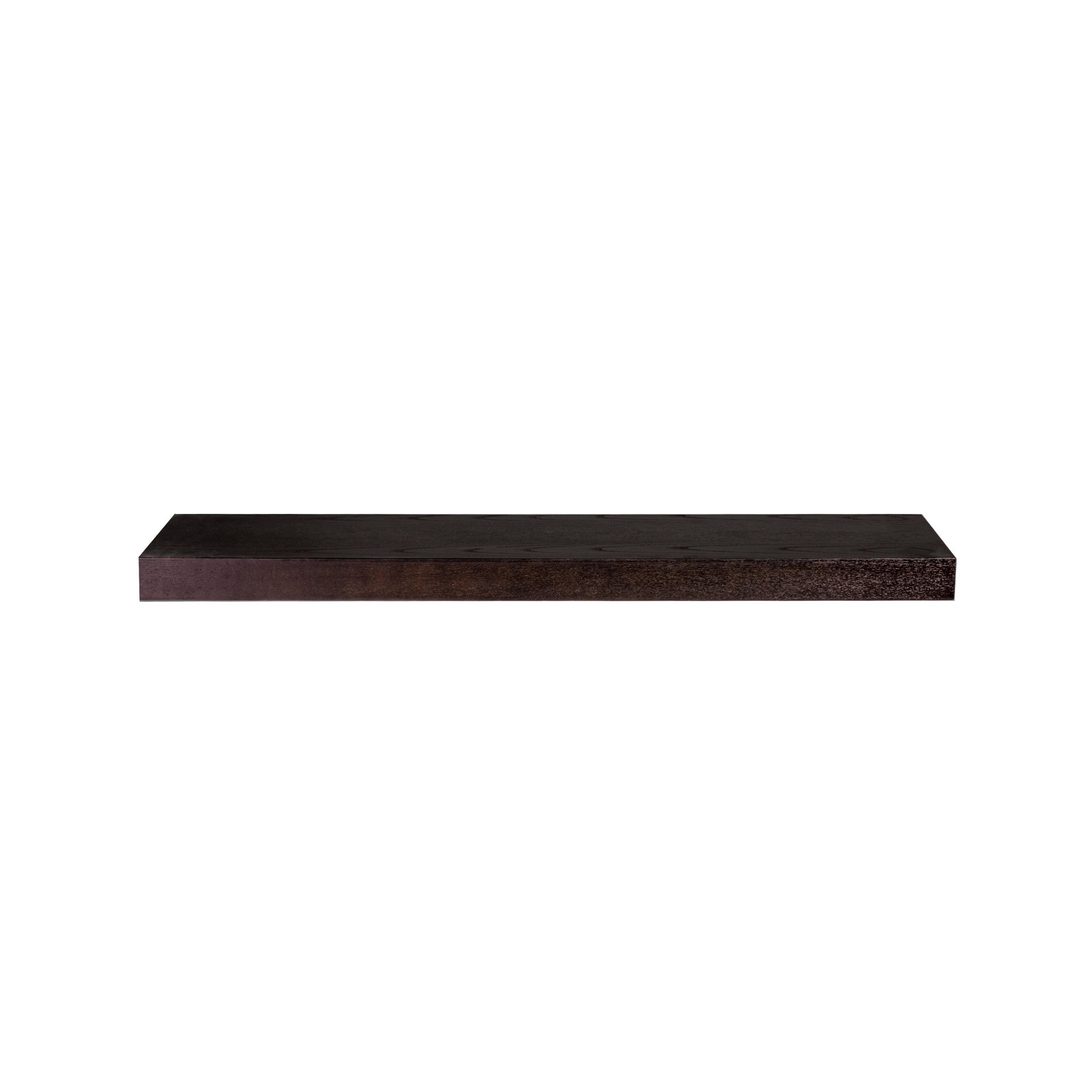 Sherice Floating Shelf, Wenge, 1.97" H x 36.23" W x 10.24" D