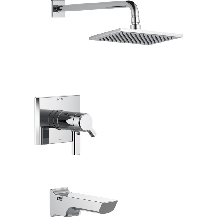 Pivotal® Tub and Shower Faucet with H2Okinetic® Technology