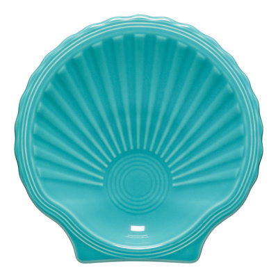 Fiesta Shell Shaped Plate 8 1/4 Inch