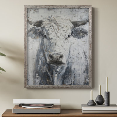 ANIMALS Series C XXXVII, reproduction encadrée - bois massif
