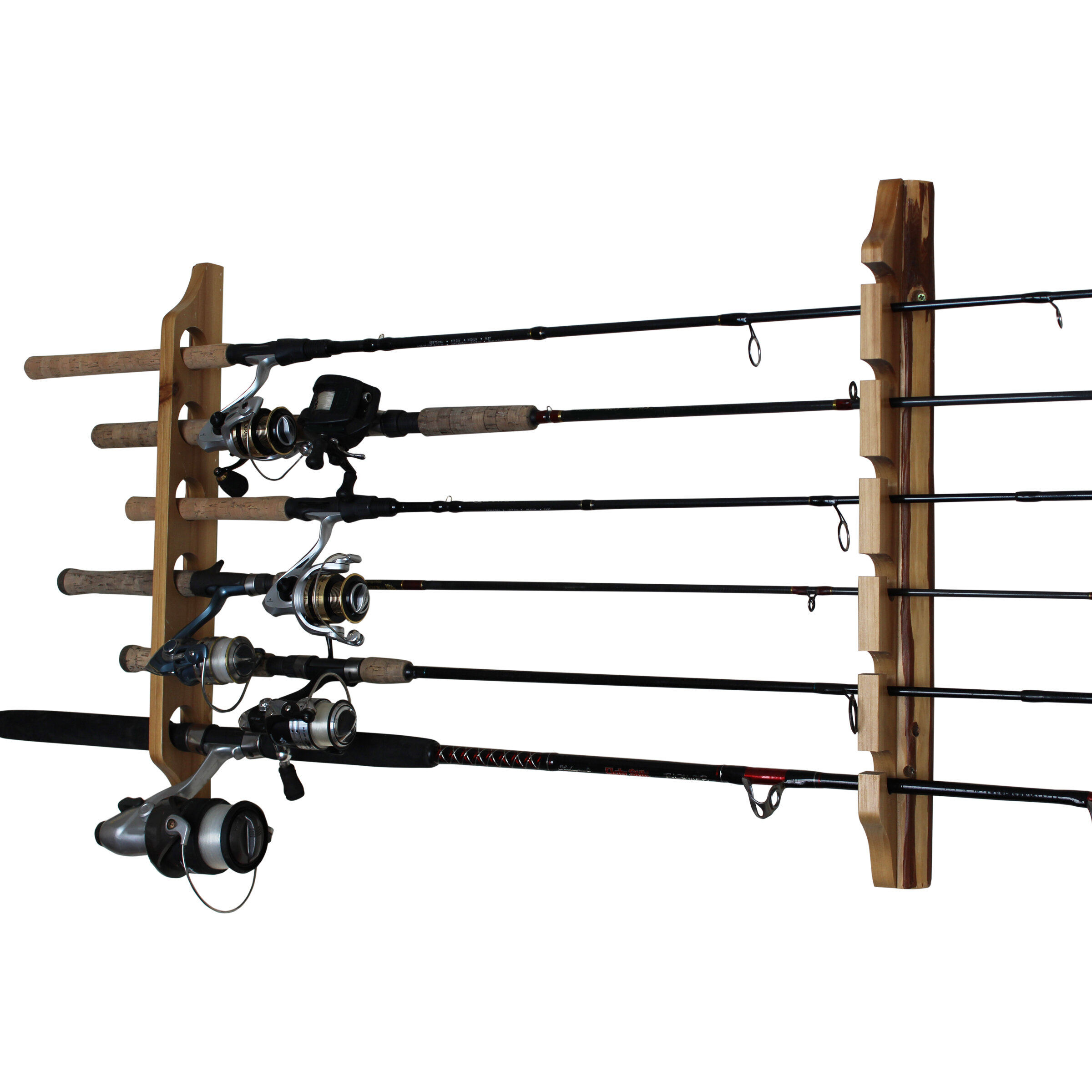 WFX Utility™ Wood Wall Mounted Multi-Use Fishing Rack & Reviews - Wayfair  Canada