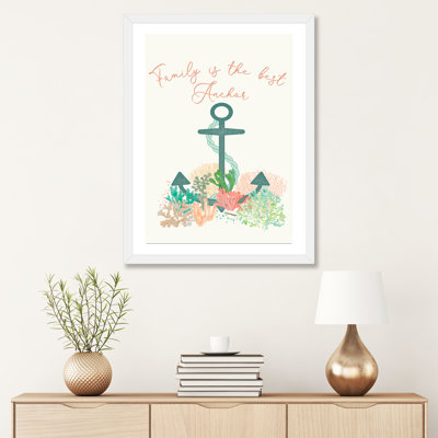 «Coastal Breeze II» par Jennifer Ellory - reproduction d'art textuel