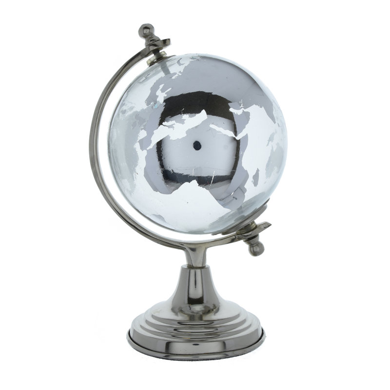 Plastic / Acrylic Tabletop Globe, 24cm H x 14cm W x 14cm D