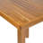 Arian Patio Square Acacia Wood Bar Table With Slatted Top-546619744