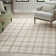 Rectangle Yeraldo Plaid Machine Woven Polypropylene Area Rug in Cream/Ivory