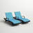Blaise Outdoor Chaise Lounge Set , Cushion Included-2067359489
