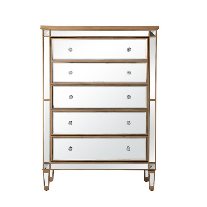 Prestige Cosmo 5 - Drawer Dresser & Reviews | Wayfair