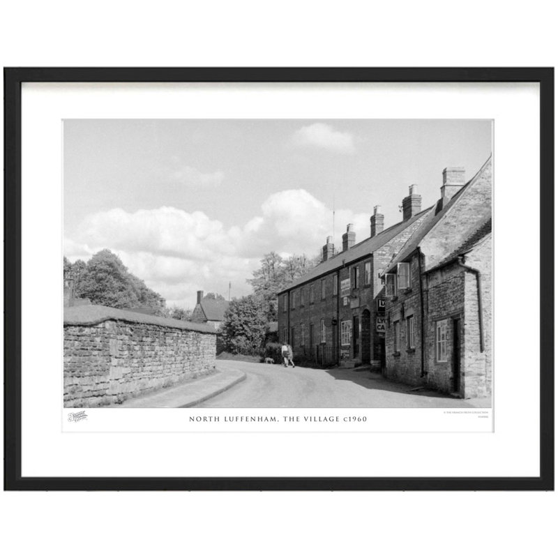 North Luffenham, The Village C1960 - Single Picture Frame Print, 31.5cm H x 38.8cm W x 2.3cm D