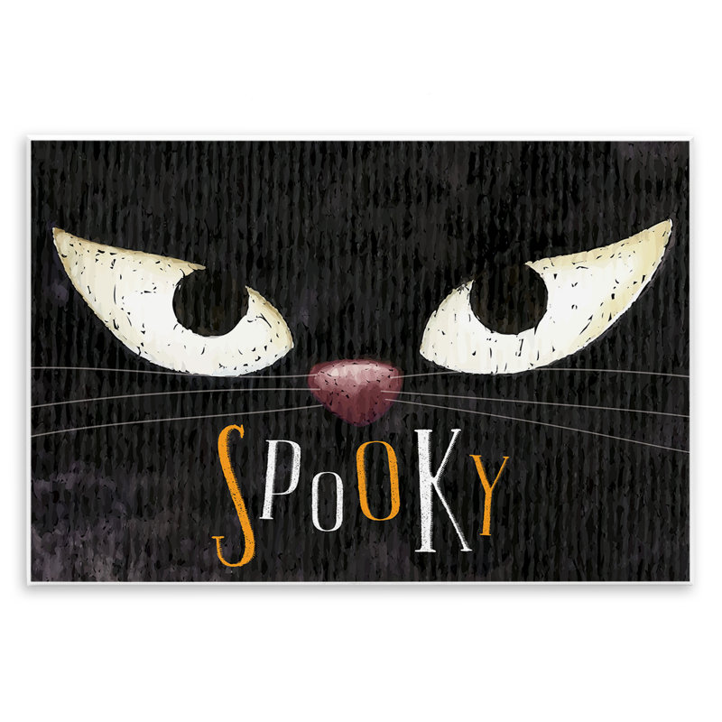 «Spooky Cat Eyes» par Nicole DeCamp, H 13 po x l 19 po