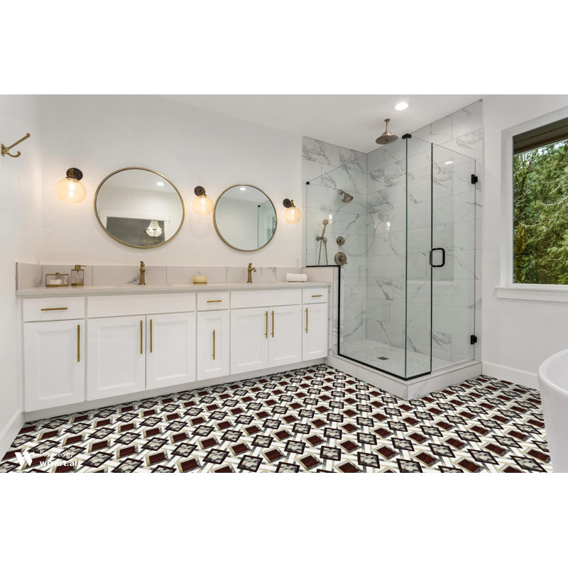 8" x 8" Marble Mosaic Wall & Floor Tile