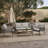 1-Piece Aluminum PE Rattan Outdoor Patio Armchair with Cushions, Modern Rope Lounge Chair