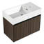 Meuble-lavabo de 30 po avec lavabo, portes à fermeture en douceur, armoire de salle de bain de style moderne, lavabo en résine, grand espace de rangement-233159645-233159620