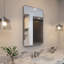 Miroir rectangulaire inclinable pour salle de bain 27 po x 36 po Verge-1828829816-1828829822